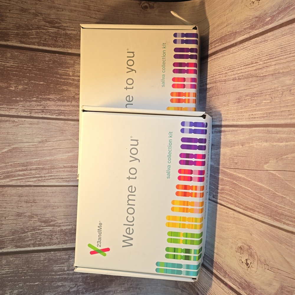 23andMe Saliva Collection Kit x 2 exp. 8 & 5/25 Fast Shipping**